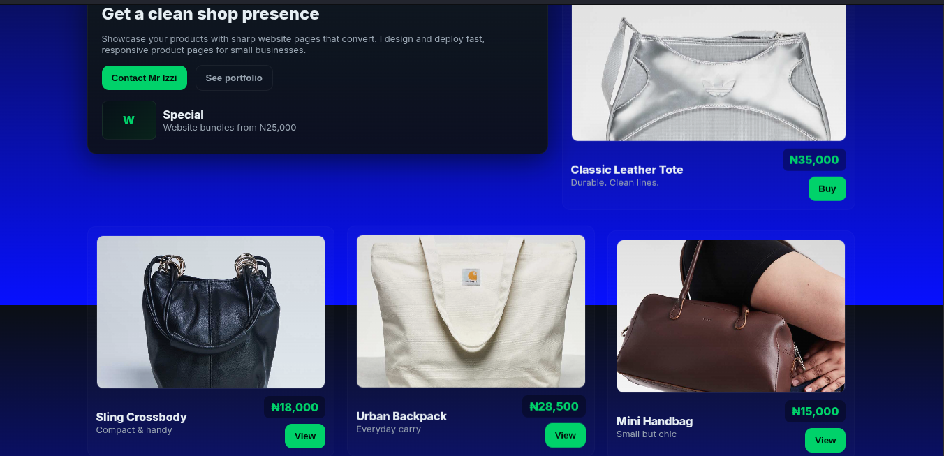 E-commerce Website